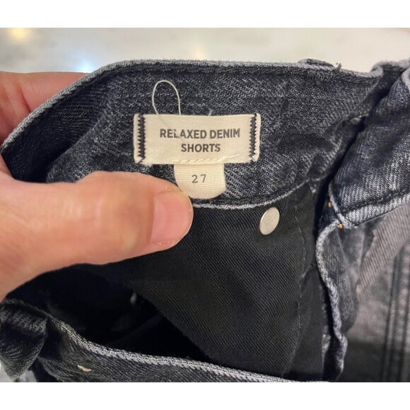 MADEWELL Relaxed Denim Short, Button Fly, Sz 27 - Picture 3 of 6